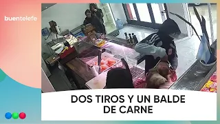 VIOLENTOS y a los TIROS en una CARNICERÍA de LA PLATA #BuenTelefe