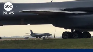 Several people arrested in 'major incident' near US air base, British police say