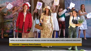 LITOMĚŘICE: Páťáci ze ZŠ Boženy Němcové přenesli diváky do kouzelného světa Sněhové královny
