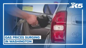 Gas prices increasing rapidly in Washington