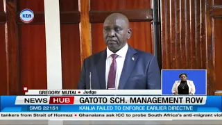 IG Douglas Kanja in court over Gatoto Primary ownership dispute