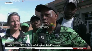 Ekurhuleni Reshuffle | EFF & ActionSA reject MMC posts