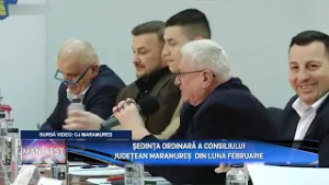 MANIFEST P2  ȘEDINȚA ORDINARĂ A CONSILIULUI JUDEȚEAN MARAMUREȘ  DIN LUNA FEBRUARIE