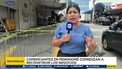 In Coclé, business owners look to reopen their shops