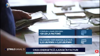 Kanal D News - The energy crisis hits your bills! | Evening edition