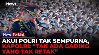 [FULL] Depan Prabowo, Kapolri Akui Polri Belum Sempurna: "Kita Terima Kritik & Saran"
