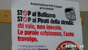 "Stop al bullismo, stop ai pirati della strada": il progetto di Pet Carpet nelle scuole di Roma