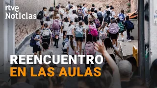 Back to School | The school year begins in Madrid, the Basque Country, and Navarre | RTVE News