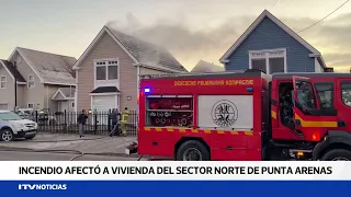 Two fires mobilized firefighters this Thursday in Punta Arenas