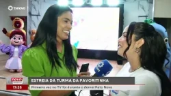 Turma da Favoritinha Debuts. First time on TV was during Jornal Fato Novo | #NovaGeral