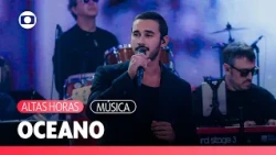 Filipe Bragança sings Oceano on Altas Horas | TV Globo