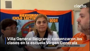 VILLA GENERAL BELGRANO: COMENZARON LAS CLASES EN LA ESCUELA VIRGEN GENERALA
