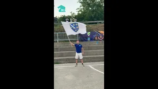 Atmosfera u Kalesiji: Praćenje utakmice BiH-Katar
