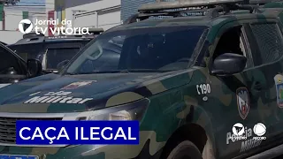 Police seize weapons and hunting equipment; one man arrested