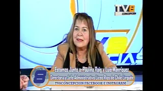 Noticias Las Entrevistas a Equipo del Liceo Rios de Chile Lírquen 21 08 2026