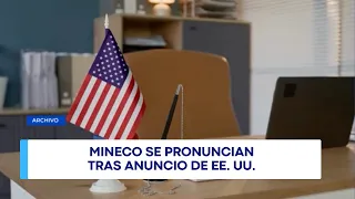 Government responds to 10% tariff announced by the United States