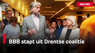 Crisis at the provincial house after the BBB walks out | RTV Drenthe