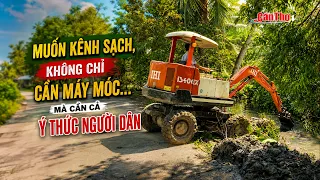 To keep canals clean, you need more than just machinery… you need public awareness | CT-TDT