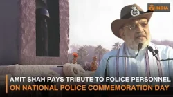 Amit Shah Pays Tribute to Police Personnel Who Sacrificed Their Lives for the Nation