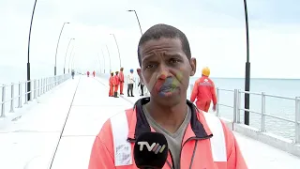 Ponte-cais da Kanyaka pronta:Embarcações já podem atracar mais próximo e com segurança