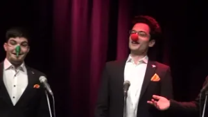 The Kingfishers navdušili z barbershop glasbo