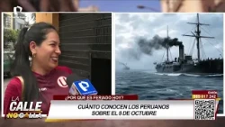 Why is there a holiday today? How much do Peruvians know about October 8th