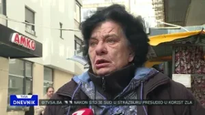 Majka povrijeđenog sina od obrušavanja fasade u centru Sarajeva: Neka mi je živ ostao !