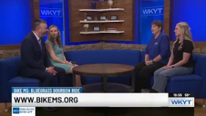 Lee Higgins and Maddie Alder - Bike MS: Bluegrass Bourbon Ride Multiple Sclerosis Awareness Week
