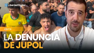 JUPOL erupts over the chaos in Ceuta and demands reform of the Immigration Law