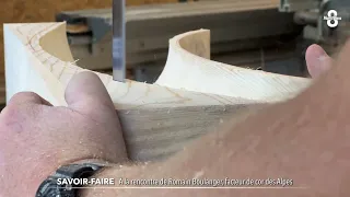 Meeting Romain Boulanger, alphorn maker