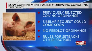 Tripp County sow proposal still prompting concerns