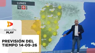 Weather forecast for Monday, September 14, 2026