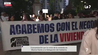 Murcia cries out against the housing crisis: “Not one more Mari Carmen” | La 7