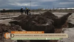 Cipolletti: Construction of the new CET funded by oil revenues is underway