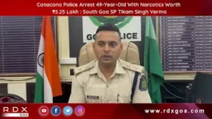 Canacona Police Arrest 49-Year-Old With Narcotics Worth ₹5.25 Lakh