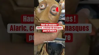 Masks off! Alaric, theatrical mask maker 🎭