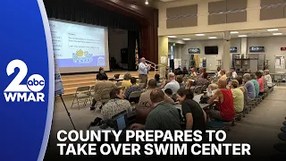 Community share opinions as county prepares to take over swim center from YMCA