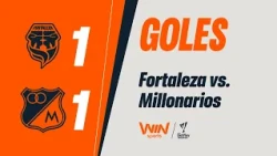 Fortaleza vs. Millonarios (goles) | Liga BetPlay Dimayor 2026-2 | Fecha 14