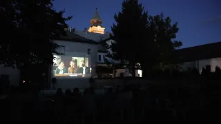 Letné kino v mestskom Múzeu Janka Kráľa
