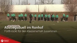 Abstiegsduell im Ronhof: Fürth rückt für den Klassenerhalt zusammen