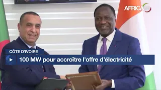 Côte d'Ivoire : un accord de coopération signé avec l'Algérie pour accroître l’offre d’électricité