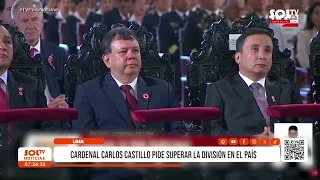 Lima: Cardinal Carlos Castillo calls for overcoming division in the country