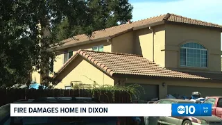 Dixon home damaged, several cats killed in early morning fire