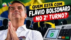 Which candidates are supporting Flávio Bolsonaro in the election runoff? -4K