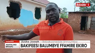 Agataliiko Ab’ettima balumbye ffamire mu kiro nga yeebase ne babawanguliramu enzigi n’amadirisa