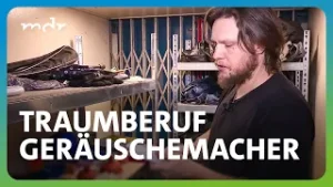 Seltener Beruf: Arbeit als Geräuschemacher | MDR um 4 | MDR