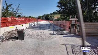 Piano d'Orta - Protest against the snail-paced construction site
