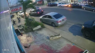 Caught on Cam: Vehicle Sideswipes Parked Car