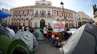Encampment at Sol to protest housing prices