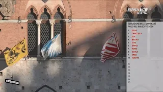 ESTRAZIONE DELLE CONTRADE PALIO DI SIENA DEL 16 AGOSTO 2026 (05-07-2026)
